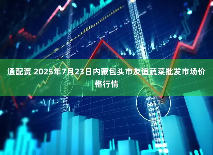 通配资 2025年7月23日内蒙包头市友谊蔬菜批发市场价格行情
